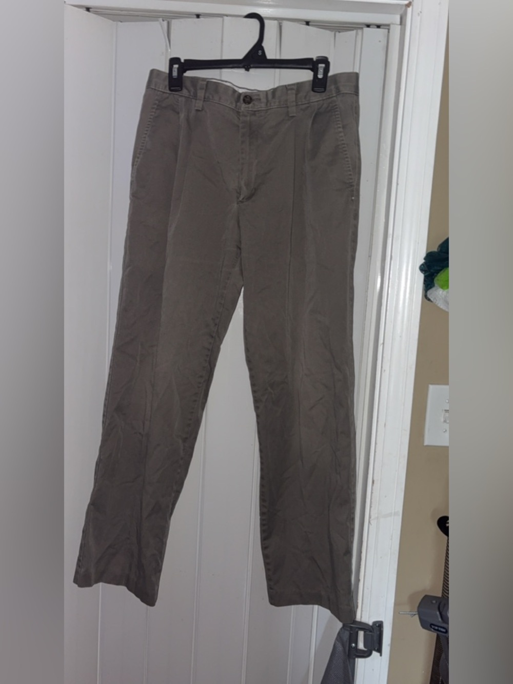 Men's or woman’s Casual Straight-Leg Chino Pants - Taupe